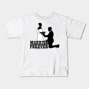 Wedding Marriage Marriage Wedding Ceremony Married Kids T-Shirt